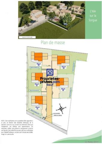 Villa Contemporaine L'Isle Sur La Sorgue 4 pièces 100 m² -  495 000 Euros -