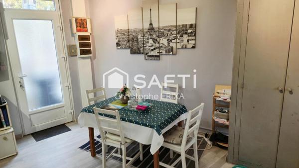 Maison 2 chambres, possibilité 3, idéal premier achat