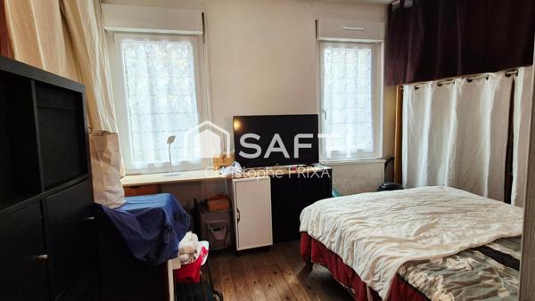 Maison 2 chambres, possibilité 3, idéal premier achat