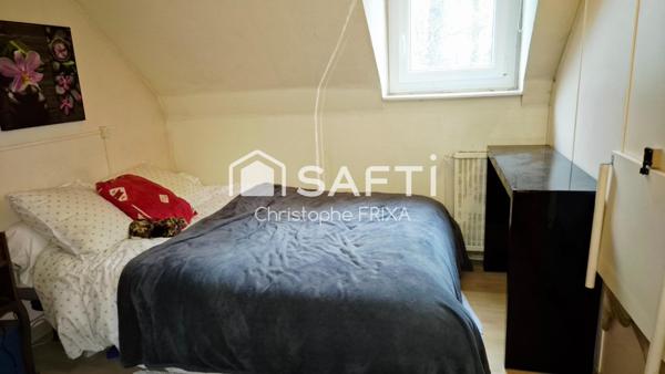 Maison 2 chambres, possibilité 3, idéal premier achat