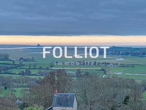 Maison 8 pièces au VAL SAINT PERE ! VUE EXCEPTIONNELLE SUR LE MONT-SAINT-MICHEL !