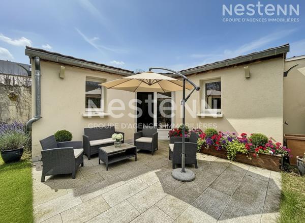 Maison à vendre à Antony - 4 pièces - 3 chambres- sous-sol - jardin - studio indépendant - parking