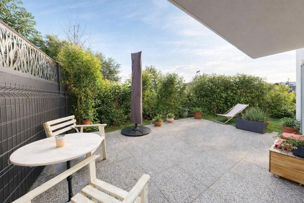 Rez-de-jardin dans résidence récente – Jardin – Plein sud – Sans vis-à