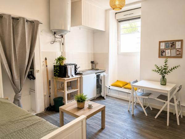 STUDIO meublé idéal investissement étudiant- quartier Victoire-BORDEAUX