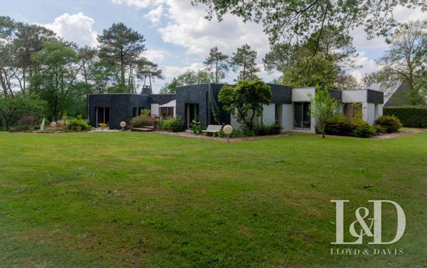 Maison d'architecte de plain-pied - Un style affirmé dans un cadre exeptionnel