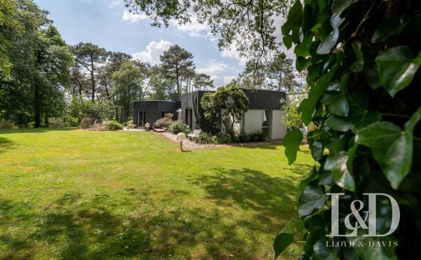 Maison d'architecte de plain-pied - Un style affirmé dans un cadre exeptionnel