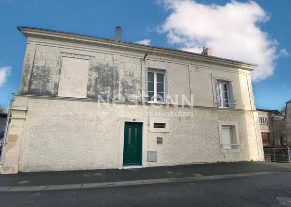 Vente jolie maison de caractère rénovée - 167m2 - 4 chambres - garage - Centre ville de Château-du-Loir (72500)