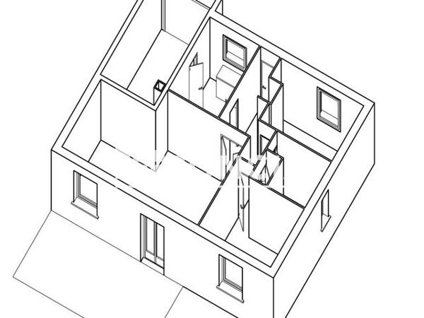 Location Maison 3 pièces 73.7 m² - 29 RUE PIERRE DE COUBERTIN Aytre 17440
