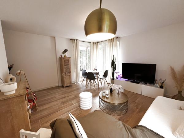 Aix-en-Provence (13090) Beau T3 en RDJ avec garage