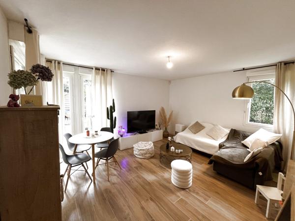 Aix-en-Provence (13090) Beau T3 en RDJ avec garage