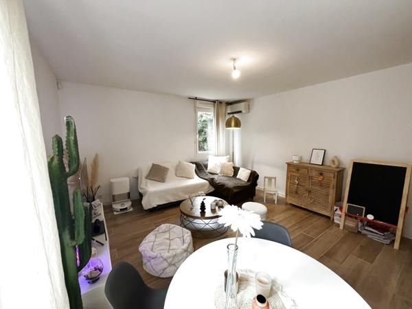 Aix-en-Provence (13090) Beau T3 en RDJ avec garage