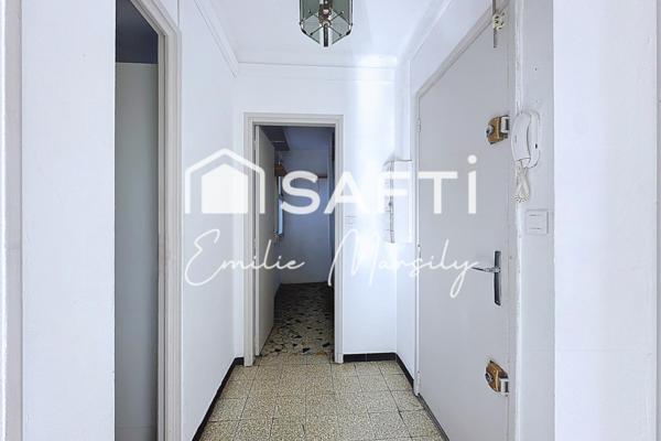 Centre ville - T3 lumineux 1er étage 58 m2