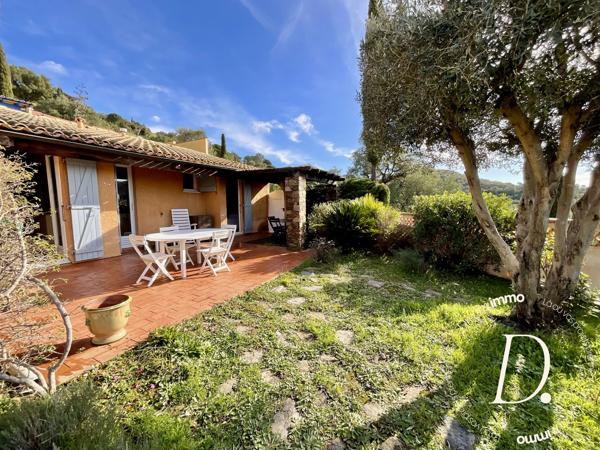 Maison 4 pièces dans copropriété avec piscine et tennis - vue mer
