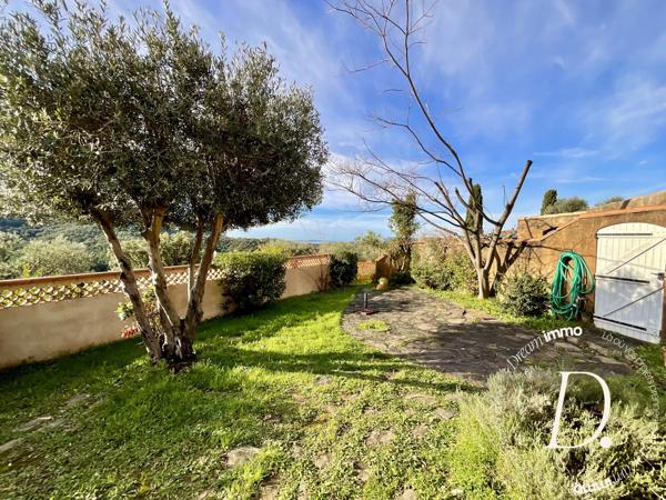 Maison 4 pièces dans copropriété avec piscine et tennis - vue mer