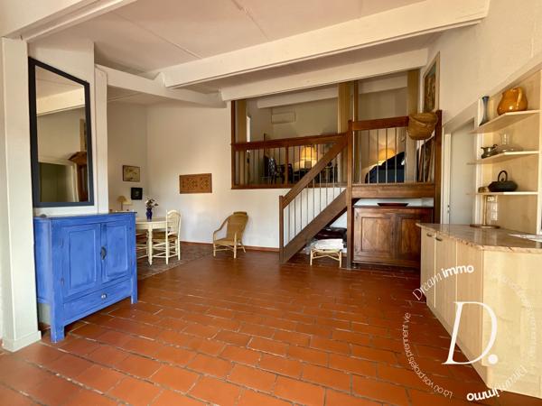 Maison 4 pièces dans copropriété avec piscine et tennis - vue mer