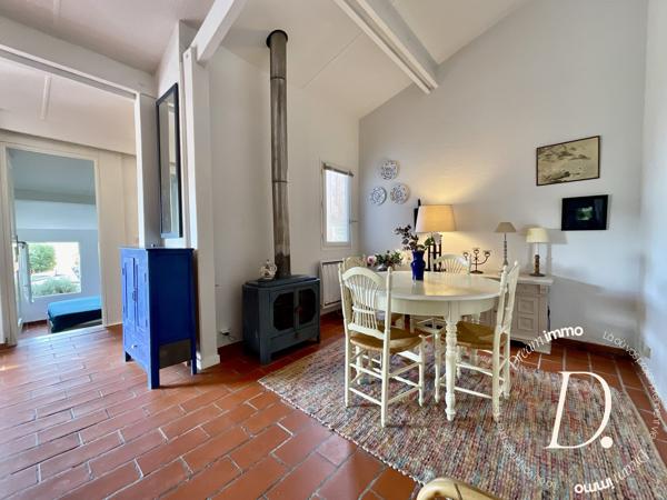 Maison 4 pièces dans copropriété avec piscine et tennis - vue mer