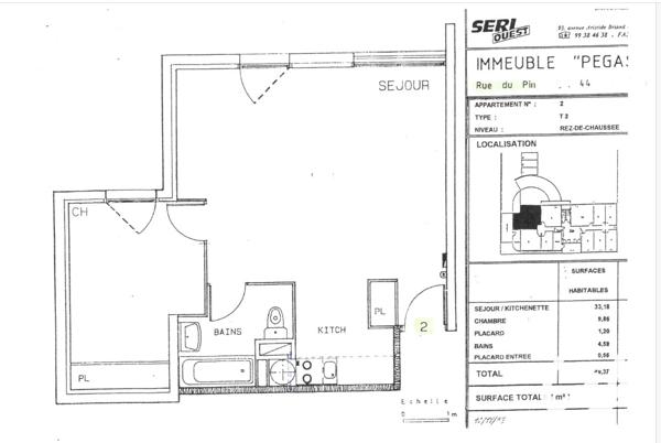 Appartement T2