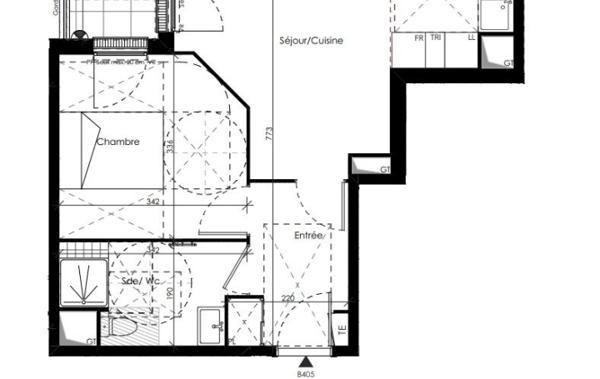 Vente Appartement P3 3P 73m2 - 24m2 Sud - Parking double neuf Maurepas   