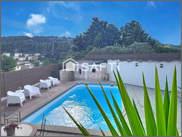 Maison contemporaine clefs en mains avec piscine