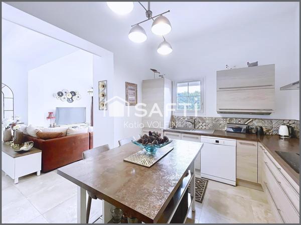 Maison contemporaine clefs en mains avec piscine