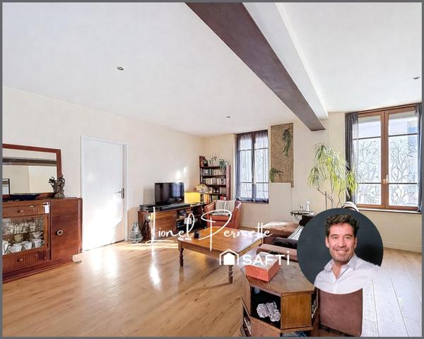 Gratte-Ciel : T4 rénové avec cachet + GARAGE