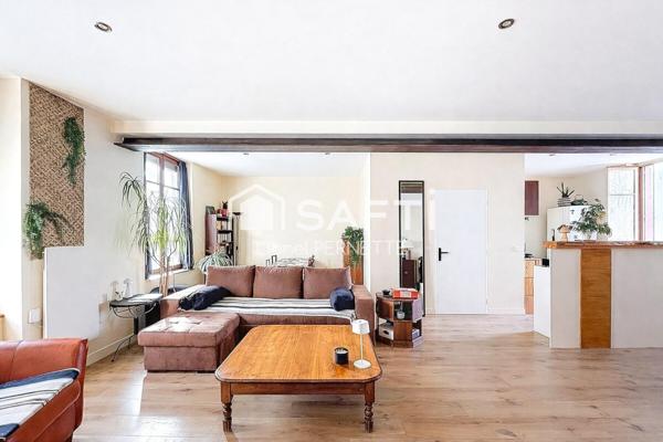 Gratte-Ciel : T4 rénové avec cachet + GARAGE