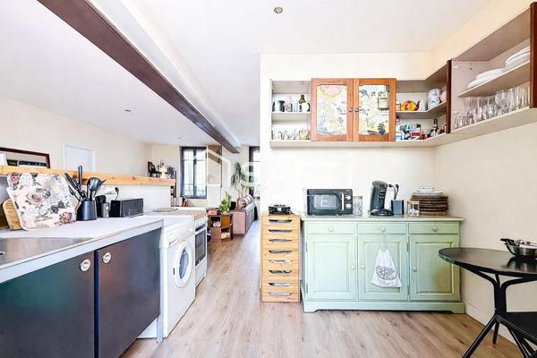 Gratte-Ciel : T4 rénové avec cachet + GARAGE