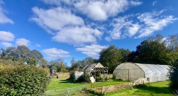 Maison 4 chambres, avec vie de plain-pied et terrain de 7 020 m², au calme, en impasse.