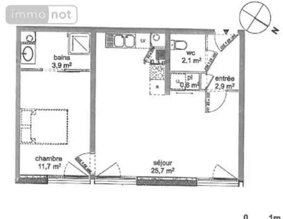 Achat - Appartement Reims 51100 2 pièces 48 m 2