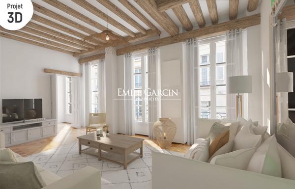 A vendre  - Appartement  - 44 m² - Paris - 75007 -  Bac / Université