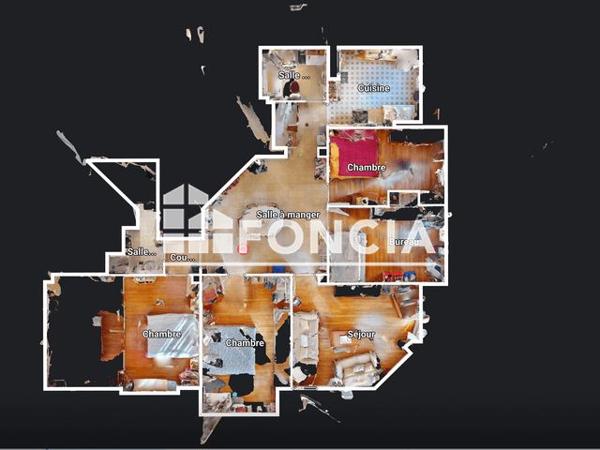 À vendre Appartement 5 pièces 128 m² - Grenoble 38000