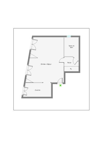 Appartement à vendre 2 pièces 38 m² Bordeaux