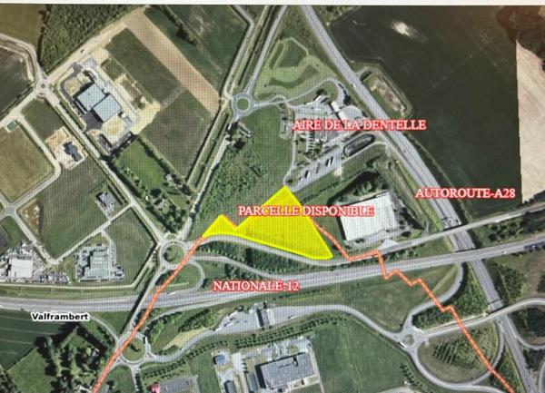 Terrain à vendre    18 895 m2 Valframbert