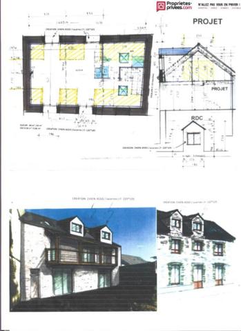 Ensemble immobilier  à terminer plein centre