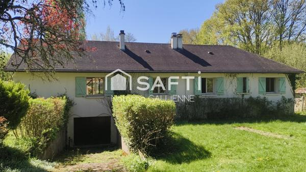 Pavillon de plain pied sur sous sol intégral