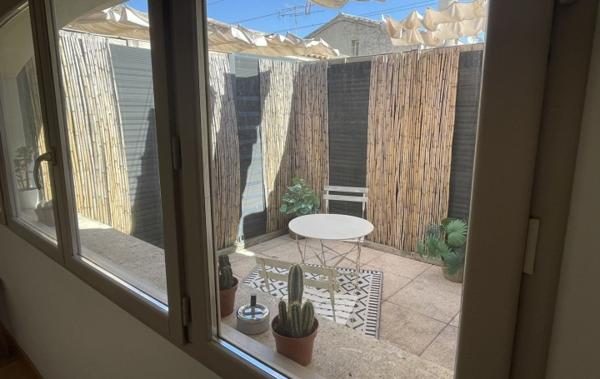 Vente Appartement P2 + terrasse Intra muros Aigues-mortes
