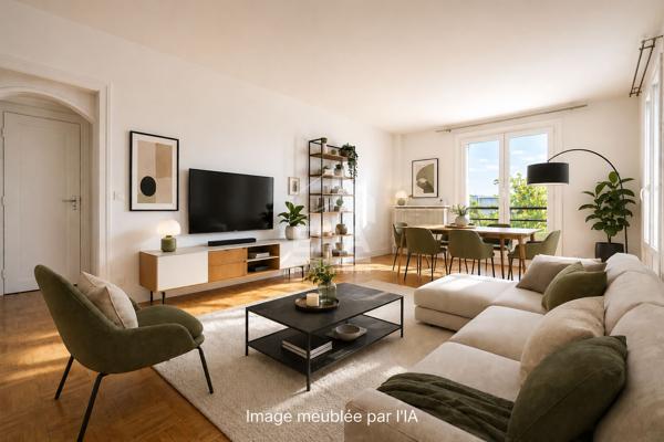 3 pièces 70 m² LYCEE MICHELET - LUMINEUX - CALME