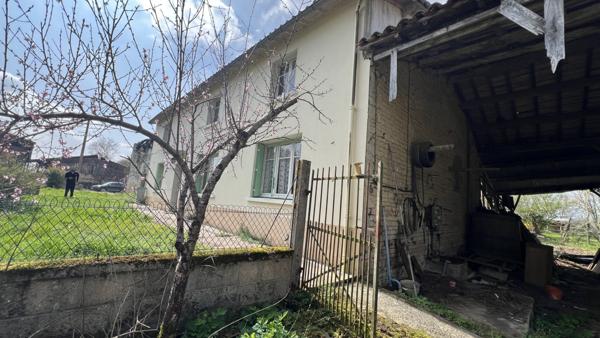 Celles-sur-Belle (79370) ENTRE BRULAIN ET PÉRIGNÉ, MAISON AVEC DEPENDANCE À RENOVER ENTIEREMENT sur TERRAIN DE 3387 M2