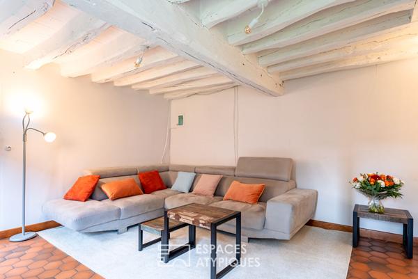 Maison briques en coeur de ville avec extension et jardin