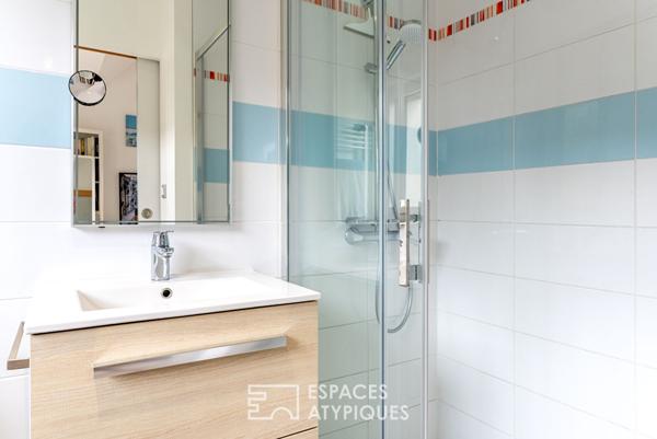 Maison briques en coeur de ville avec extension et jardin