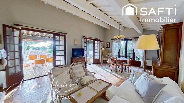 Saint-Aygulf villa vue mer panoramique 9 chambres terrasse garages propriété rare