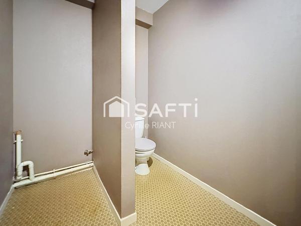 Appartement type 3, de 77 m² avec grand balcon