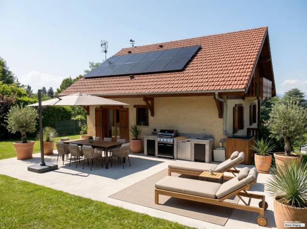 Neuvecelle villa 134m² 6 pièces, 4 chambres sur parcelle de 880m²