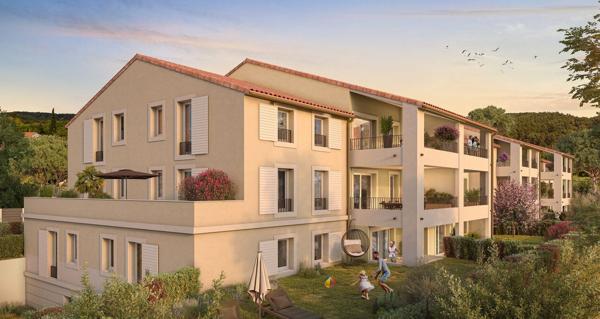 Appartement neuf de type 3 situé à Rognes