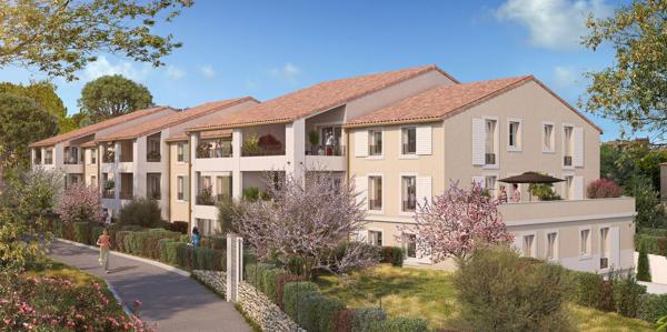 Appartement neuf de type 3 situé à Rognes