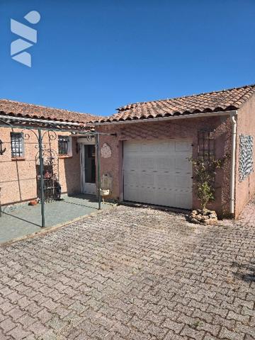 Pavillon trad T4 plain-pied 119 m2,  Centre, lotis, trois ch, garage 34 m2, piscine
