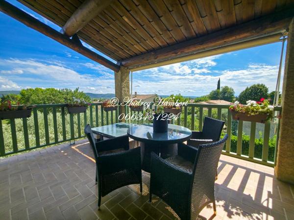 En EXCLUSIVITE à VILLENEUVE, Belle Maison de maçon de 144 m² (2 appartements) avec jardin clos et arboré