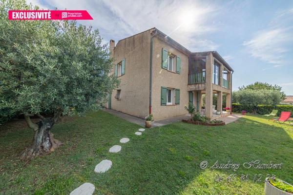 En EXCLUSIVITE à VILLENEUVE, Belle Maison de maçon de 144 m² (2 appartements) avec jardin clos et arboré