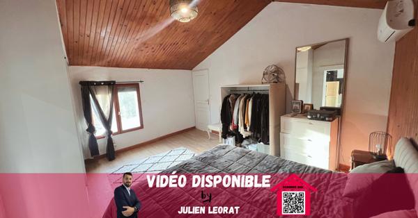 Maison familiale rénovée avec 4 chambres, balcon et terrain ? Beaurepaire