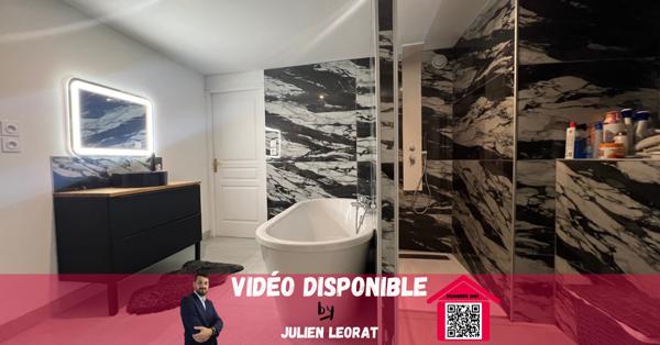 Maison familiale rénovée avec 4 chambres, balcon et terrain ? Beaurepaire